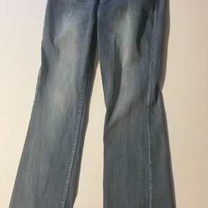 Women's Light Wash Flare Jeans